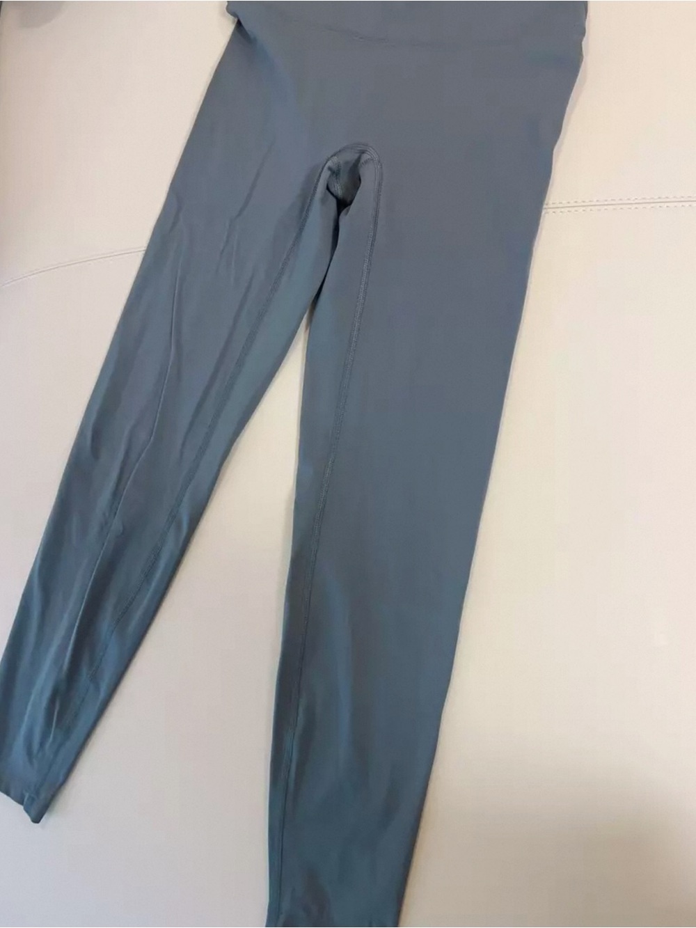 High-Waist Slate Gray Leggings